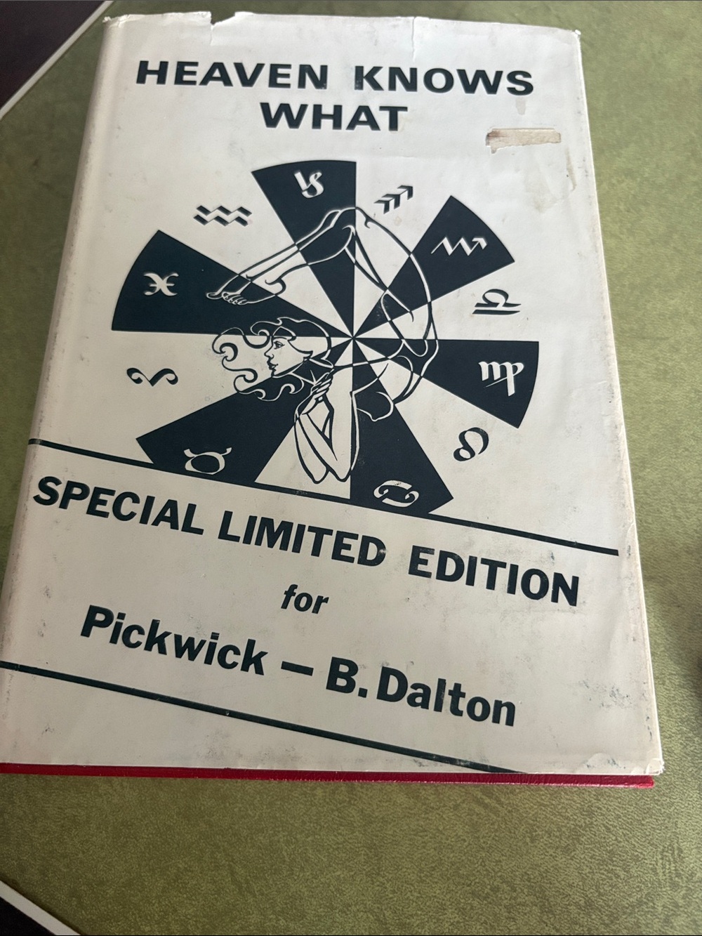 Heaven Knows What — White Decorative Coffee Astrology Table Book